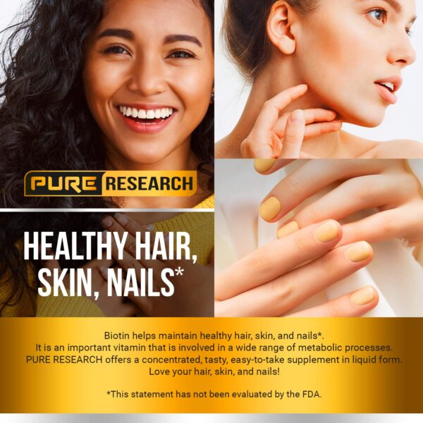 Gotas líquidas biotina colágeno para hombres y mujeres