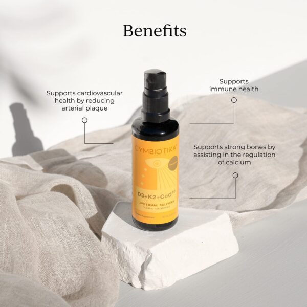 Suplemento Líquido D3 K2 CoQ10