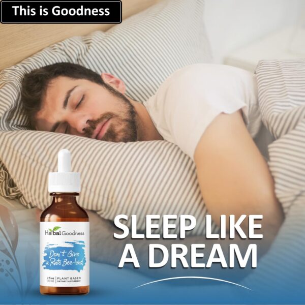Suplemento líquido Herbal Goodness gotas de hierbas calmantes