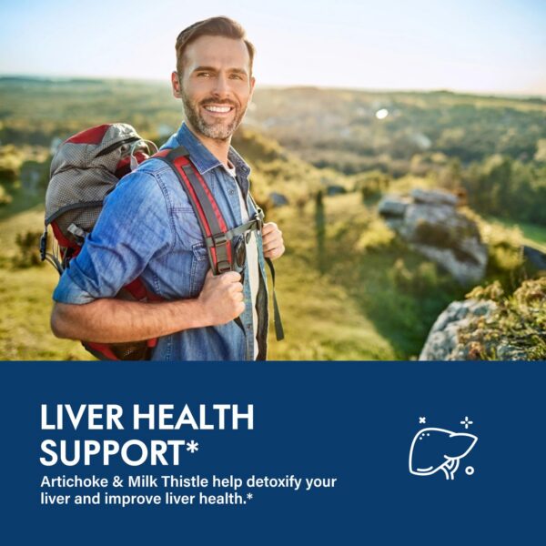 Suplemento líquidos para hígado Selvaherb vista lateral