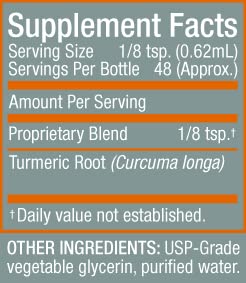 Suplemento líquido inmune digestión raíz de cúrcuma Cedar Bear