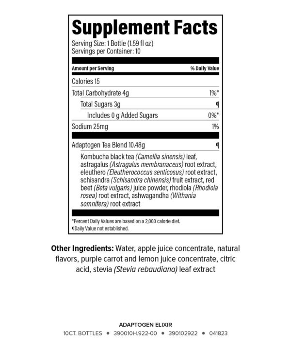 Suplemento líquido Isagenix con mezcla botánica saludable
