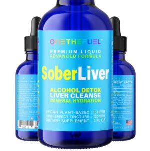Suplemento líquido limpieza hepática vegano ONETHEFUEL 2oz