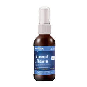Suplemento líquido liposomal L-Teanina botella frontal