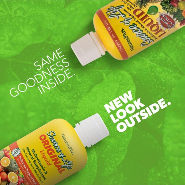 Paquete de Source of Life Líquido Natures Plus