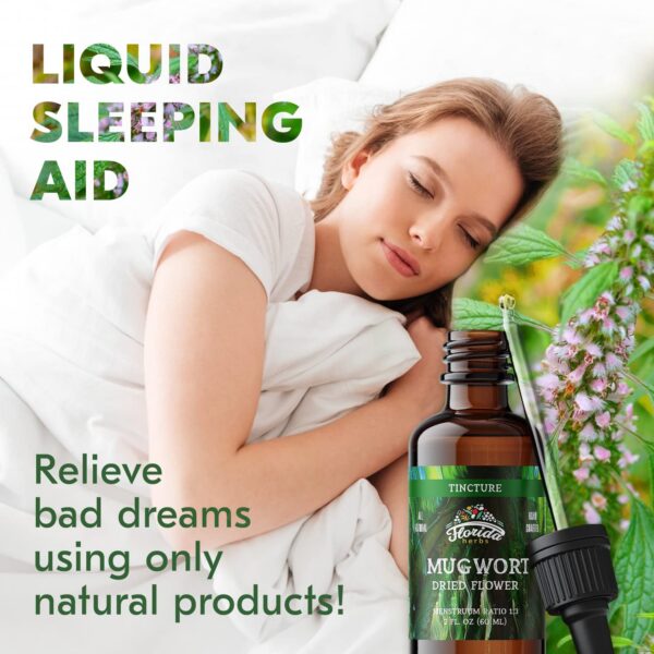 Suplemento líquido orgánico artemisa para sueño Florida Herbs