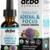 Suplemento líquido orgánico soporte adrenal y foco 1oz