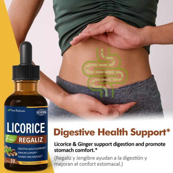 Version 1.0.0 Suplemento líquido de regaliz con hierbas naturales Nurbetoxa