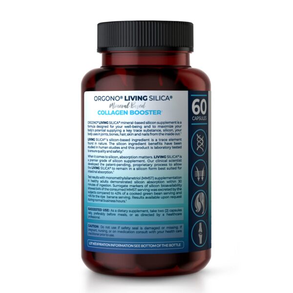 Suplemento Living Silica para piel y articulaciones