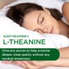 Suplemento con L-Teanina y Pasiflora para relajación nocturna