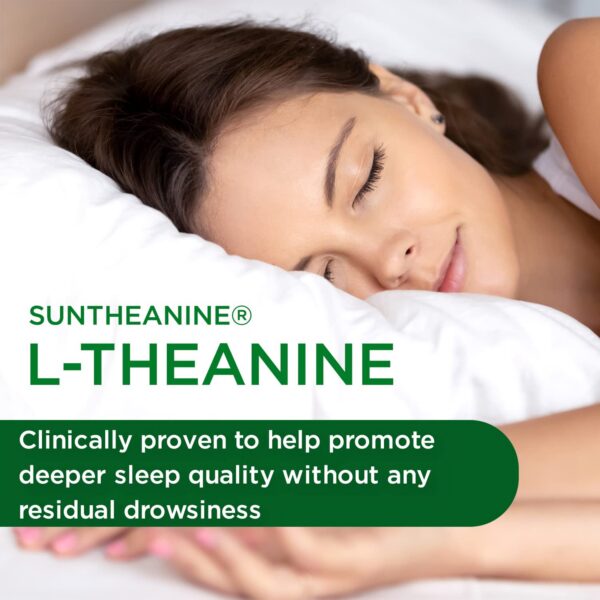 Suplemento con L-Teanina y Pasiflora para relajación nocturna
