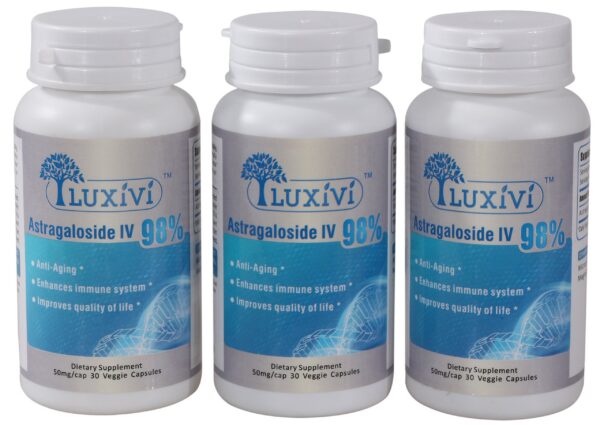 Suplemento LUXIVI Astragalósido IV 98% 50mg 90 cápsulas