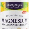 Suplemento magnesio bisglicinato quelado Healthy Origins 360 tabletas