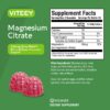 Suplemento magnesio en gomitas sabor frambuesa Viteey