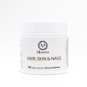 Suplemento Marina cápsulas para cabello, piel y uñas saludable