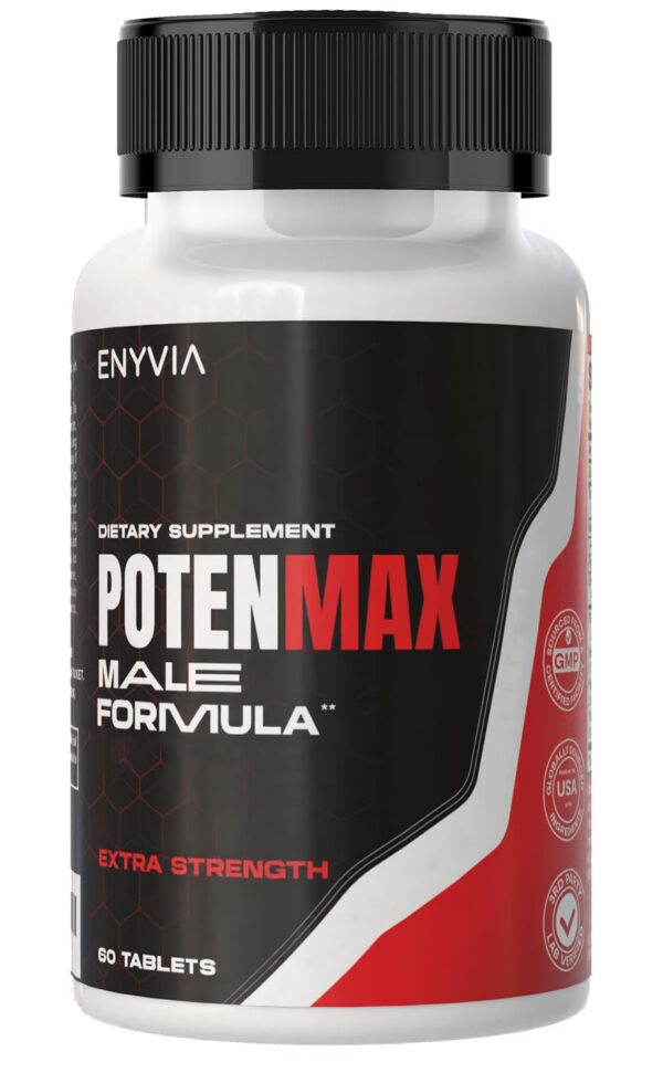 Paquete de suplemento masculino Enyvia 60 tabletas