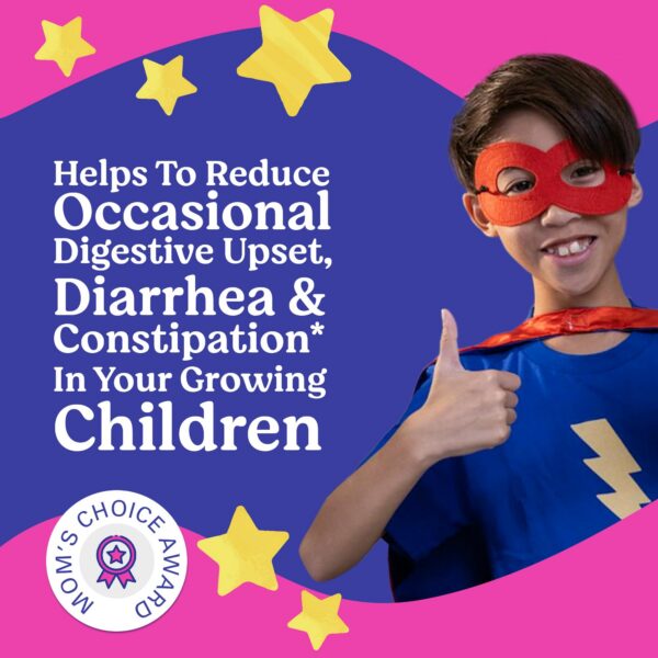 Version 1.0.0 Suplemento masticable LOVEBUG para salud digestiva infantil