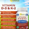 Suplemento de máxima potencia vitamina D3 y K2 aSquared