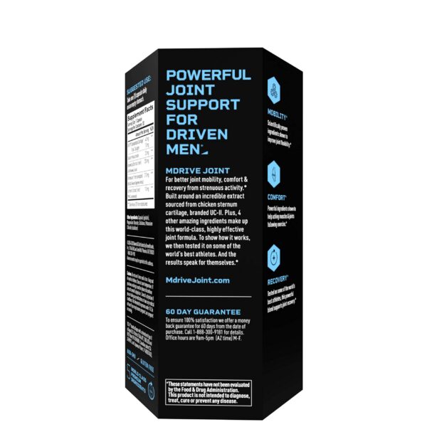 Version 1.0.0 Suplemento Mdrive para movilidad articular con ingredientes naturales premium