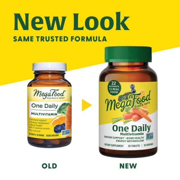 Version 1.0.0 Tabletas de Multivitamínico MegaFood One Daily