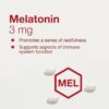 Suplemento melatonina 3mg para adultos en pastillas kosher