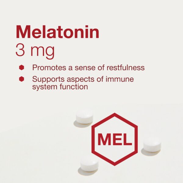 Suplemento melatonina 3mg para adultos en pastillas kosher