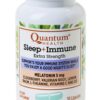 Suplemento melatonina Quantum Health para sueño y sistema inmunológico