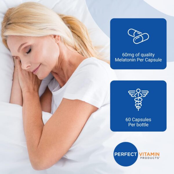 Suplemento melatonina para balance circadiano Perfect Vitamin