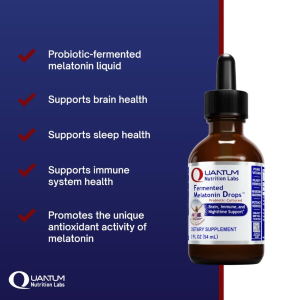 Suplemento melatonina líquida Quantum Nutrition 2 onzas