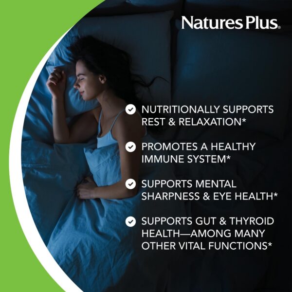 Suplemento melatonina spray Natures Plus sabor menta natural