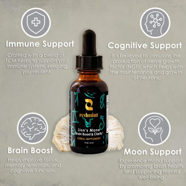 Suplemento de melena de león para enfoque y productividad