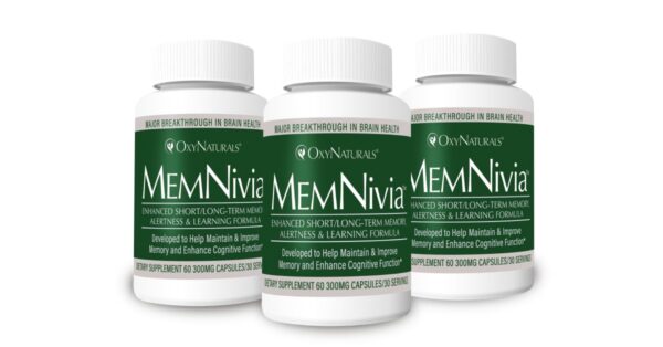 MemNivia frasco con 30 porciones suplemento natural