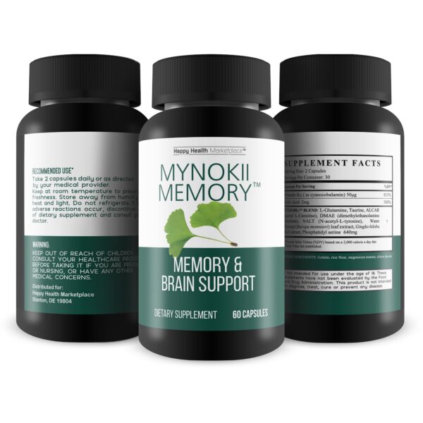 Suplemento para memoria y energía mental Mynokii Memory