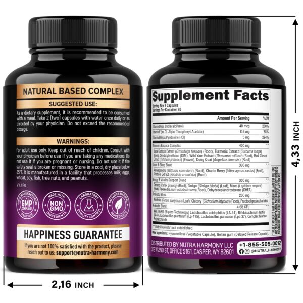 Caja NutraHarmony D3-K2 cápsulas