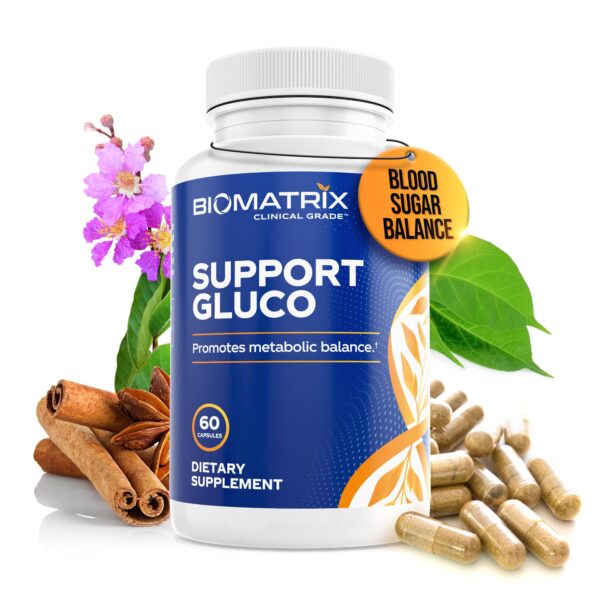 Suplemento metabolismo BioMatrix 60 cápsulas para equilibrio azúcar
