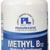 Version 1.0.0 Frasco de suplemento metil B12 60 cápsulas de Progressive Labs