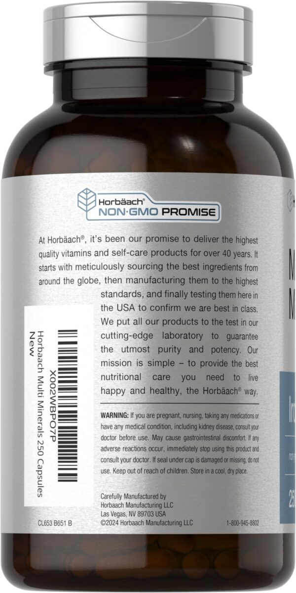 Suplemento mineral Horbäach caja y frasco