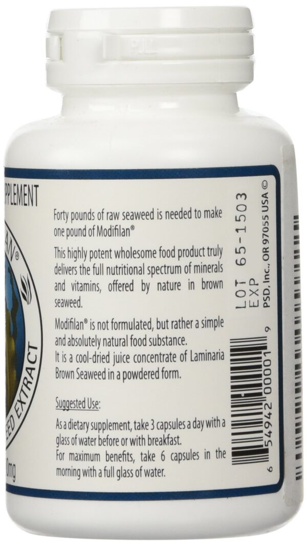 Suplemento Modifilan certificado kosher sin gluten 90 cápsulas