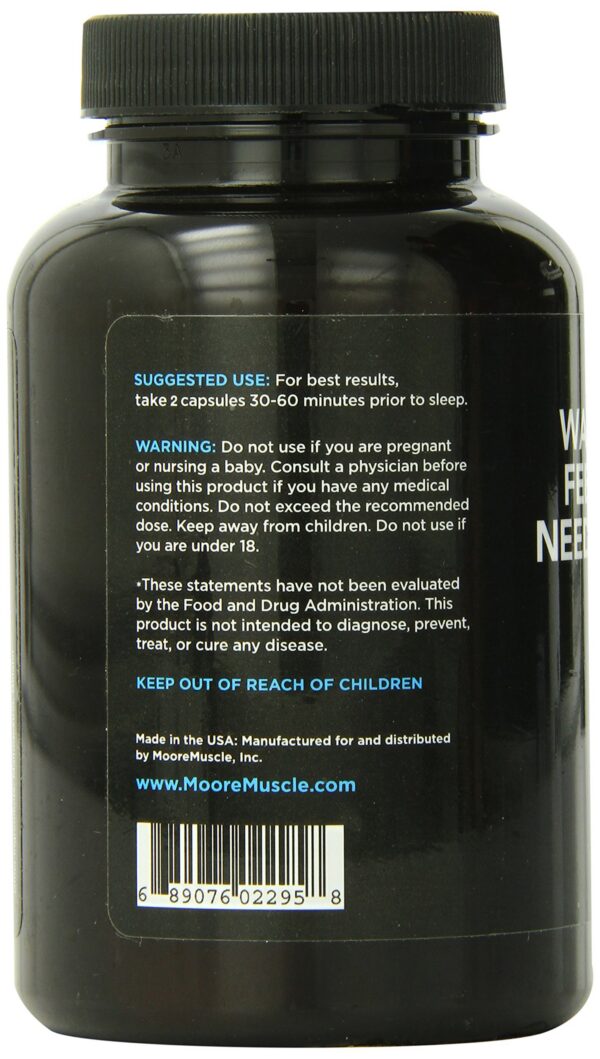 Suplemento MooreSleep cápsulas para descanso efectivo