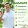 Suplemento moringa con boswellia y regaliz para salud articular