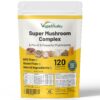 Suplemento multi hongos vegano Vegan Vitality 120 cápsulas para energía y memoria
