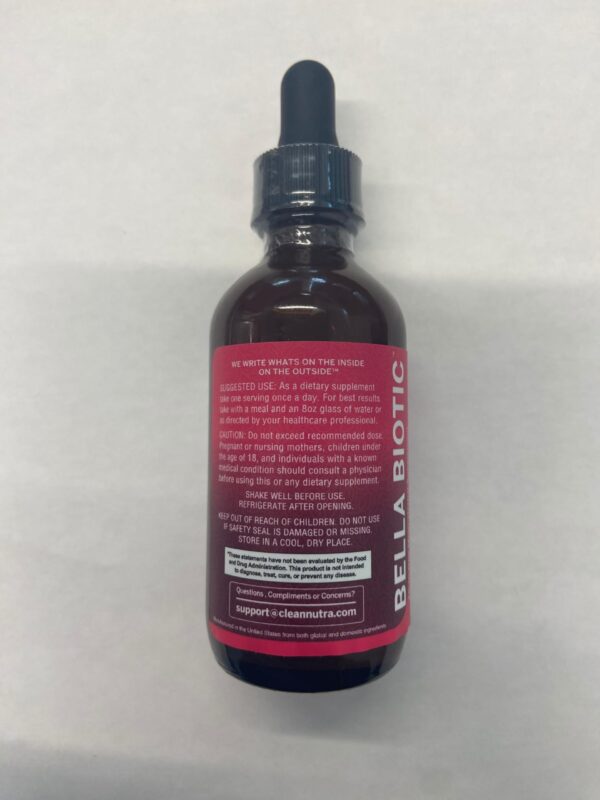 Suplemento multiherbal para salud femenina en gotas líquidas