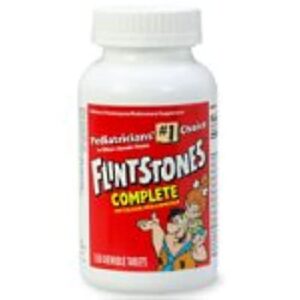 Suplemento multivitaminas masticables Flintstones 150 tabletas
