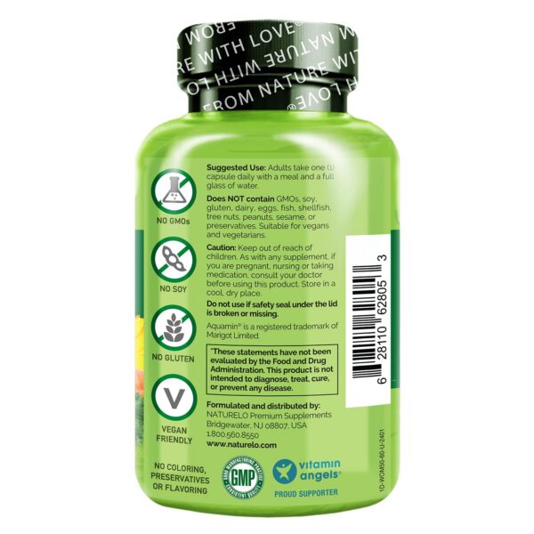 Suplemento multivitaminas NATURELO caja