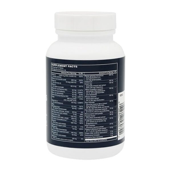 Suplemento multivitamínico para hombres activos Netrition envase cerrado