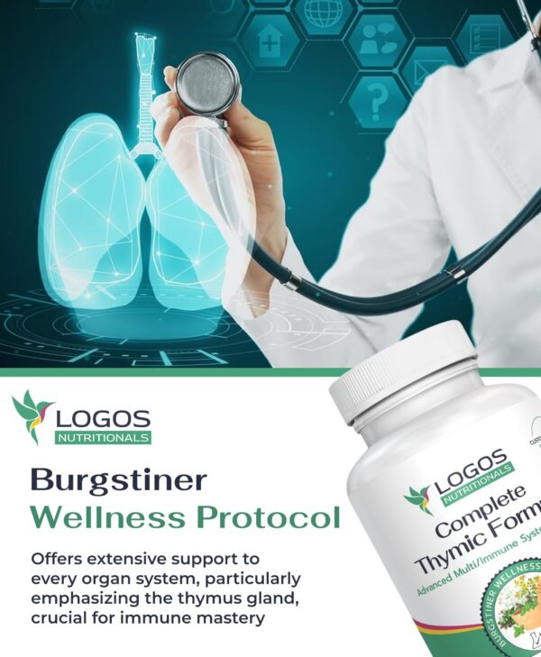 Suplemento multivitamínico e inmunológico Fórmula Completa de Timo 120 cápsulas