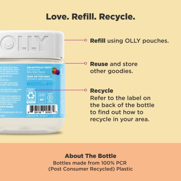 Suplemento multivitamínico y probiótico para niños Olly