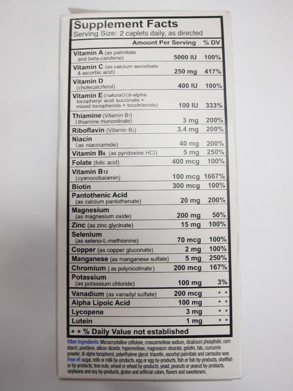 Suplemento multivitamínico Type You Care paquete doble
