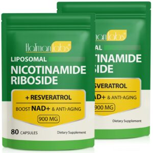 Suplemento NAD 900 mg MXCZBSM cápsulas liposomales 80 unidades