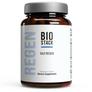 Version 1.0.0 BIOSTACK NAD Regen suplemento anti-envejecimiento vegano cápsulas